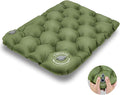 YEEKORO Inflatable Seat Cushion, Lightweight Camping Air Sitting Pad with Repair Cloths, Waterproof Air Seat Cushion, Portable Push-Press Seat Cushion for Airplane Travel Hiking Office Stadium Seat