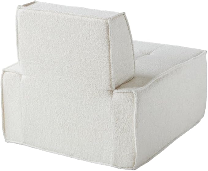 multi-functionalcorduroy sofa bed, crafted from corduroy fabric, is ideal for apartments and living rooms. sleeper sofa couch folding futon or foldable floor convertible floor studio (white, 25) | Multi-functional