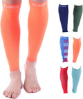 Doc Miller Compression Calf Sleeve for Men & Women – 20-30mmHg Graduated Support for Running, Shin Splints, Calf Strain – Knee High, Small to 6XL Plus Size