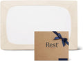 REST® Evercool®+ Fitted Sheet, Twin XL Size, Snow Ivory, 13" Deep (up to 15’’), Breathable Bedding for Hot Sleeper and Night Sweats, Bed Sheet with Ionic+ Self-Cleaning Silver Yarn for Sensitive Skin