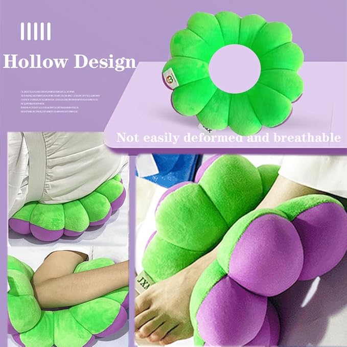 Anti Bedsore Cushion,Broken Elbow Elevation Pillow,Donut Pillow for Hand and Foot Pressure Relief,Elbow,Ankle,Leg,Hip Support Pad Green