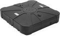 Jentafix Patio Outdoor Cantilever Umbrella Base, Fillable Stand with Wheels, 315 lbs Capacity for Large Offset Umbrella (35.5 Inches)