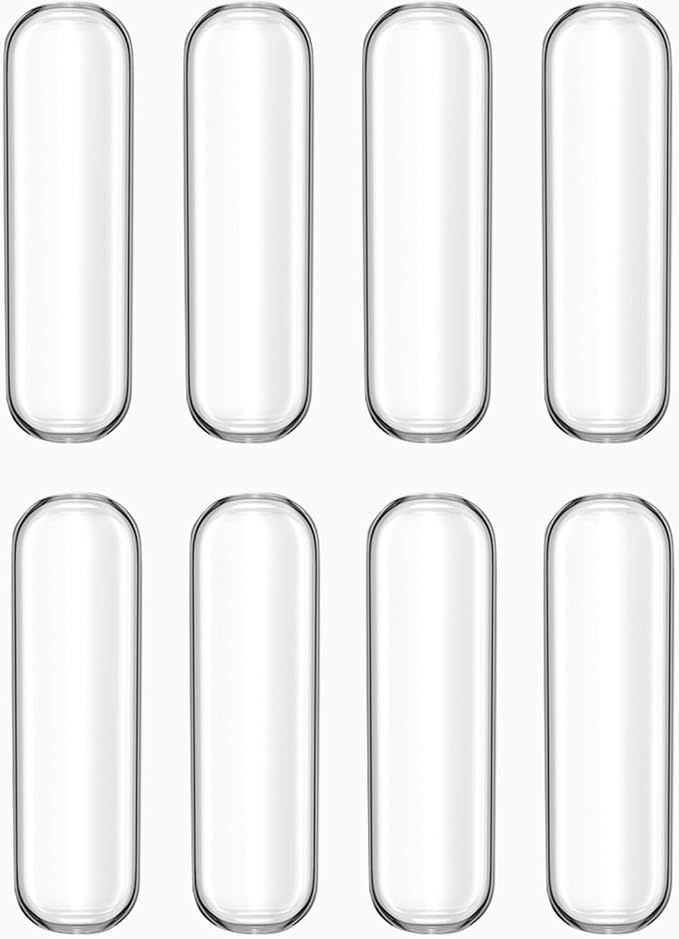 EBUKTUK 8pcs,Wall Bumpers,Furniture Bumpers,Door Stoppers,Silencing pad,Anti Collision Pad,Using for Refrigerator door,Entrance doors,Cabinet doors,Toilet covers,Table corners(S, 3.5*1cm(1.38*0.39in)