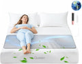 XKETA Graphene Grounding Mat for Bed: Indoor Earth Therapy for Better Sleep & Energy Boost – Conductive Sleep Pad with Grounded Benefits – Wellness Gift Kit for Women (Queen)