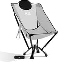 NJZ High-Back Folding Chair for Indoor & Outdoor Use — Comfortable High-Back Support, Easy One-Piece Setup, Stable Aluminum Frame, Portable Chair for Backyard, Camping & Everyday Relaxation