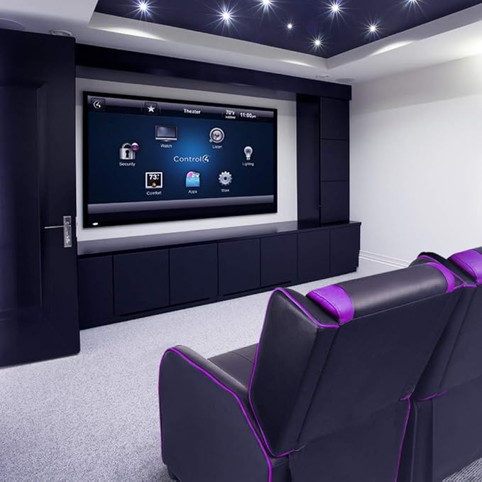VITESSE Gaming Recliner Chair Racing Style Single PU Leather Sofa Modern Living Room Recliners Ergonomic Comfortable Home Theater Seating, Purple