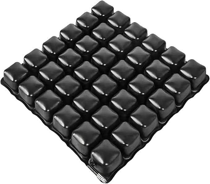 Inspiratory Cover air Cushion with Zippered Fabric Cover,Chair pad,Wheelchair Matress,Anti Bedsore,Elderly Matress,Relieve Driver and sedentary Individuals Stress and Pain,Pressure Relief Cushions.