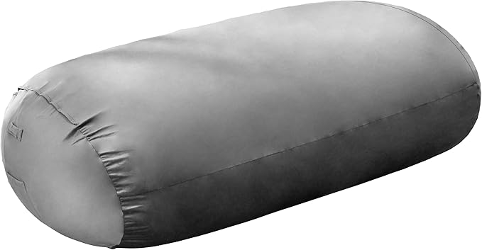 Hobestluk 5FT Bean Bag Chair Large Beanbag Lounger with Removable Cover Adult Bean Bag Chair with Portable Handle Desgin for Living Room Bedroom (Grey, 5FT)