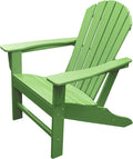 NewTechWood Atlantic Classic Curveback Plastic Weather Resistant Patio Adirondack Chair, Easy Installation, Widely Used in Outdoor, Fire Pit, Deck, Lawn, Outside, Garden Chairs (Mint)