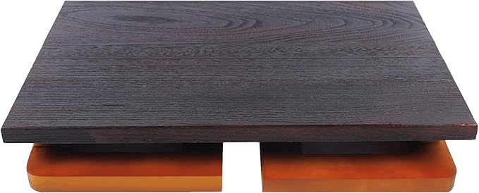 DYRABREST Japanese Floor Table, Wooden Portable Coffee Table, Altar Table for Meditation with Foldable Legs, Low Table for Sitting on The Floor, 23.6''x 15.7''x 11.8''