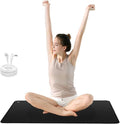 Grounding Mat for Feet,Conductive Carbon Grounding Pad for Health,Earth Connected Grounding Bed Mat with Grounding Cord(13 * 23.6inch)