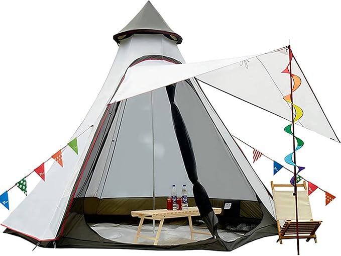 12'x10'x8'Dome Camping Tent 5-6 Person 4 Season Double Layers Waterproof Anti-UV Windproof Tents Family Outdoor Camping Tent | Double Layers, Waterproof, Anti-UV, Windproof, Family, Outdoor