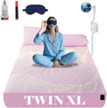 NAGS® Grounding Sheets,Grounding Bedding Sheet, Soft Cotton with Pure Silver Fitted Grounded Sheet for Improved Sleep,Pain Relief (Pink, Twin XL,39 * 80 * 13.5inch)