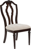 Signature Design by Ashley Lavinton Traditional Upholstered Dining Chairs - Tan (Set of 2)