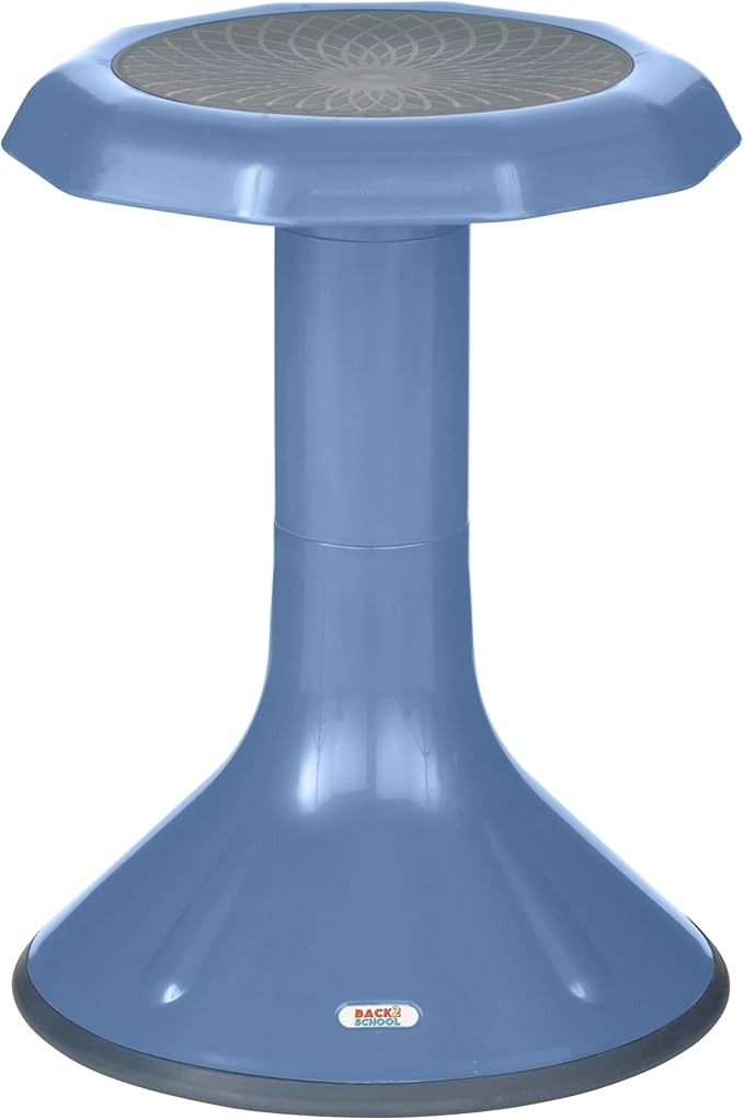 Wobble Stool, 18", Flexible Seating, Powder Blue