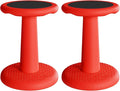 Gpack-pro Kids Wobble Stool – Improves Focus Attention – Non-Slip Base - Wiggle Chair Active Flexible Seating for Preschool Kindergarten Elementary School 17.7-Inch High (Black)