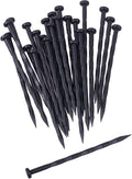 Landscape Edging Spikes, 8 inch Edging Spikes for Landscaping, Flower Gardens, Lawn (100 PC)