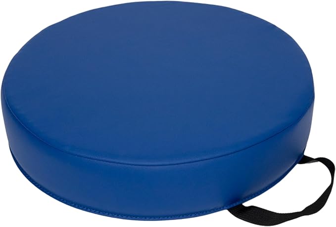 Schooled Cushioned Floor Seats - Set of 6 Round Spot Markers for Early Childhood Floor Time - Flexible Seating