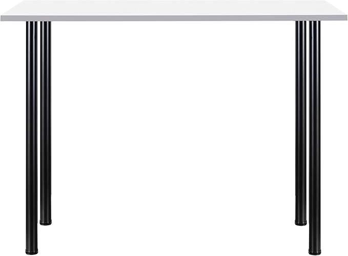 WUHUANGKAKA 36 Inch Table Legs,Adjustable Metal Desk Legs,Suitable for DIY Furniture Legs, Computer Desk, Dining Table, Workbenches,Coffee Table, Set of 4 (Black).
