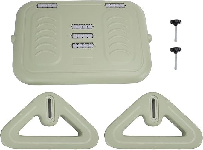 Asixxsix Under Desk Footrest, Adjustable Foot Rest with Roller Massage, Non Slip Bottom, Portable Lightweight Ergonomic Foots Stool for Under Desks, for Home Office Computer Gaming