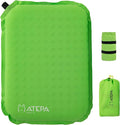 ATEPA Inflatable Seat Cushion, Self-Inflating Portable Stadium Airplane Travel Foam Cushion Pad for Camping, Sports Events, Outdoor
