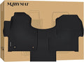 Floor Mats for 2019-2024 2025 Mercedes-Benz Sprinter 2500/3500 Only Fit Cargo Van (Not Fit Crew & Passenger), TPE All Weather Protection Front Row Van Floor Liners Accessories,Black