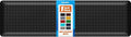 StepRite 1” Thick Kitchen Mats for Floor, Anti Fatigue Kitchen Rugs, Non-Slip,Heavy Duty Waterproof Kitchen Rug, Standing Desk Mat, Gifts for Friends, Family, Home, Kitchen, Office (72" x 20", Black)
