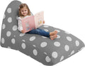 COMAX Bean Bag Chairs for Kids 8-12, Large Kid Beanbag Chair Stuffed with Filler, Big Toddler Lounge Chair, Children Lazy Floor Lounger for Girls Boys, Premium Cotton Canvas