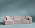ROVE LAB M1 Modular Sectional Sofa with Ottoman, Sofa in a Box, Modular Couch, Spill-Resistant,Sustainable, Stylish, Modern Sectional Couch for Living Room with SmartFoam Comfort
