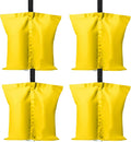 ABCCANOPY Canopy Weights 120 LBS Tent Sand Bags,4pcs-Pack (Yellow)
