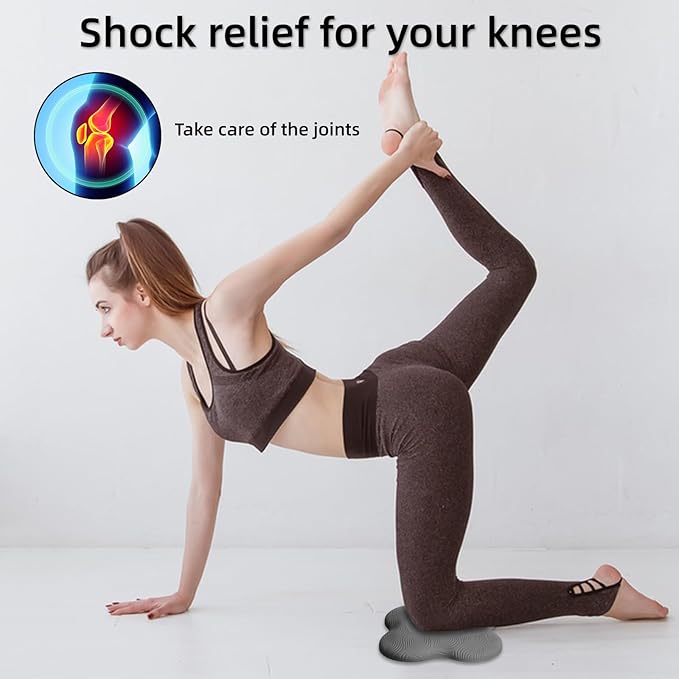 Yflingjie 2 packs Yoga Knee Pad Cushion Extra Thick for Knees Elbows Wrist Hands Head Foam Pilates Kneeling pad Yoga Knee Cushion Thick Exercise Pads for Knees Elbows Wrist Hands Head Foam Pilates Kneeling pad，Support Foam Pads for Women and Men