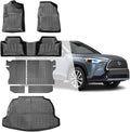 Compatilbe for 2022-2025 Toyota Corolla Cross Floor Mats Full Set All Weather Floor Mats Seat Back Cover Cargo Liner Fit for 2022-2025 Corolla Cross Accessories (Only Fit SUV FWD Gasoline)