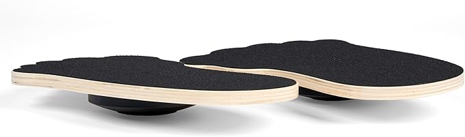 Bigfoot Balance Boards - Improve strength and balance, prevent injuries, physical therapy, improve focus, foot strength, calf strength, core strength, use for: running, surfing, skateboarding, soccer, baseball, football, track & field, yoga, martial ar...