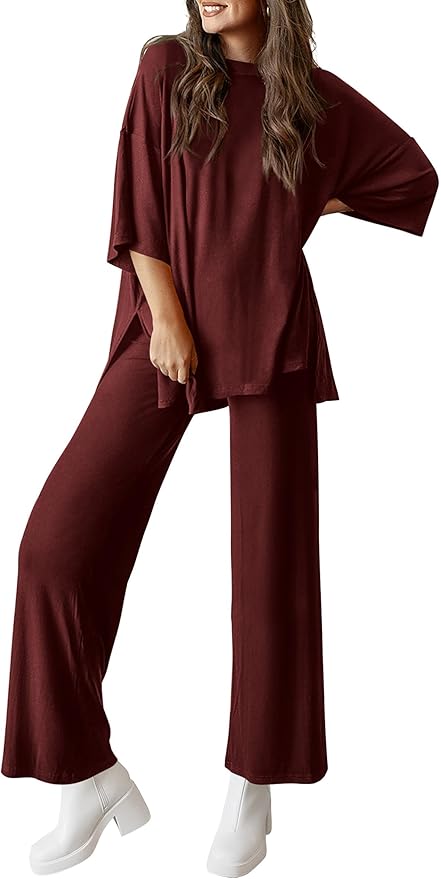 PRETTYGARDEN Two Piece Sets for Women Summer Fashion Lounge Matching Set 2026 Spring Travel Vacation Airport Outfits Clothing