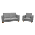 Children's Factory As We Grow Modern Flexible Seating Set, Flexible Seating for Classroom Elementary, Adjustible Kids Couch for Playrooms and Daycares, Faux Distressed Leather Gray