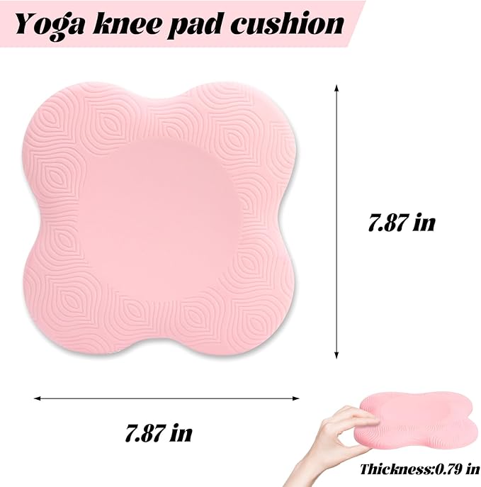 Yflingjie 2 packs Yoga Knee Pad Cushion Extra Thick for Knees Elbows Wrist Hands Head Foam Pilates Kneeling pad Yoga Knee Cushion Thick Exercise Pads for Knees Elbows Wrist Hands Head Foam Pilates Kneeling pad，Support Foam Pads for Women and Men