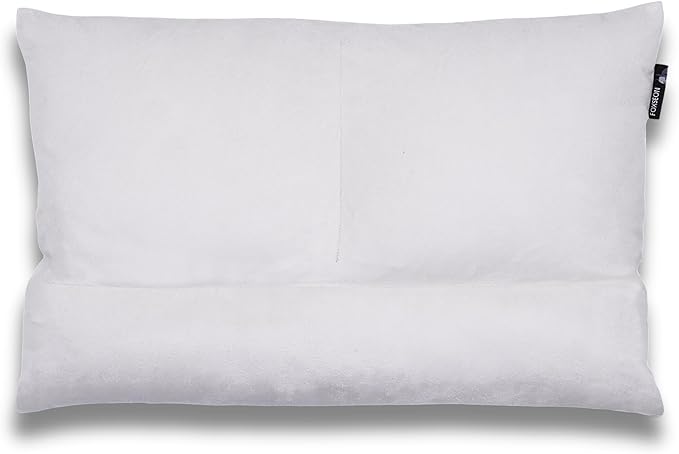 Leg Elevation Pillows, Foot Pillows, reLumbar Pillow, Suede Fabric Stain Resistant Machine Washable (Apricot)