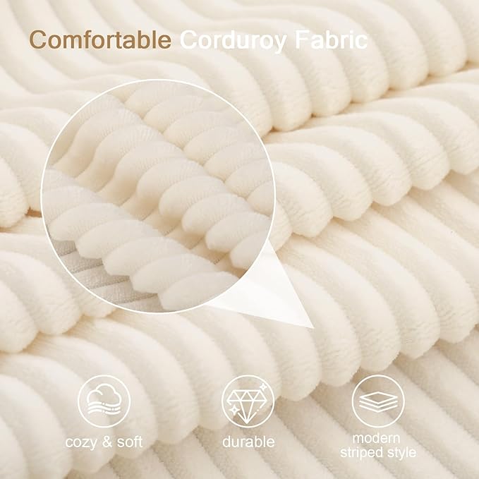 MeMoreCool Boneless Folding Queen Sofa Bed – Corduroy Convertible Sleeper Chair & Fold‑Out Futon for Living Room Guest Use