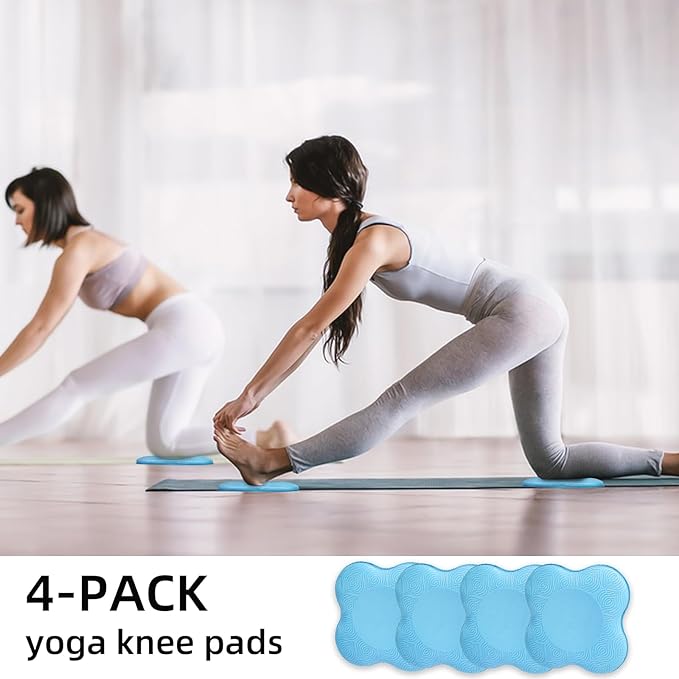 Yflingjie 2 packs Yoga Knee Pad Cushion Extra Thick for Knees Elbows Wrist Hands Head Foam Pilates Kneeling pad Yoga Knee Cushion Thick Exercise Pads for Knees Elbows Wrist Hands Head Foam Pilates Kneeling pad，Support Foam Pads for Women and Men