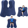 Memory Foam Sensory Soft Squeeze Seat, Sensory Rocker Chair for Kids, Compression Rocking Chair for Special Need Child, Rocking Seat for Autism, ADHD, Sensory Room Must Have Toys, Rocking Design