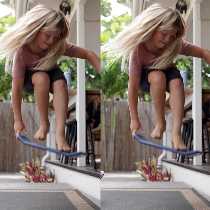 Kickflipper Balance Board, a fun, lightweight trainer that builds balance and confidence