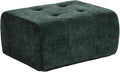YAAREE Cloud Ottoman, Modern Boneless Modular Footstool for Modular Sectional Couch for Living Room, No Assembly, Green