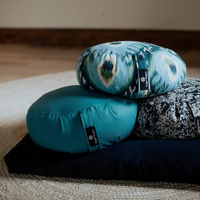 Hugger Mugger Zabuton Meditation Pillow and Harness (Plum)
