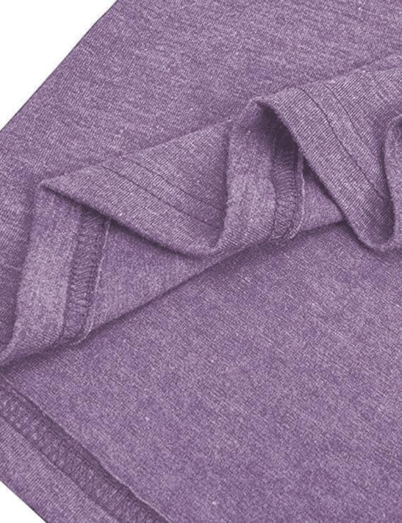 Poetsky Summer Womens Tunic Tops for Leggings with Pockets Short Sleeve Casual Long T Shirts S-3XL