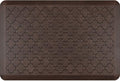 WellnessMats Trellis Collection Anti-Fatigue Floor Mat, Polyurethane – Ergonomic Support Pad for Home, Kitchen, Garage, Office Standing Desk – Water Resistant - Made in USA