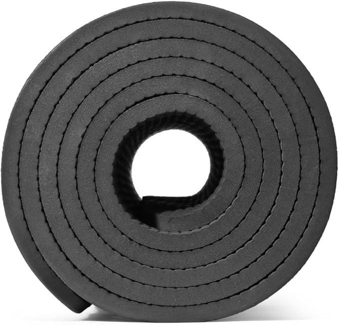 adidas Yoga Mat - Eco Friendly - Non Slip, Durable Textured Surface, 8mm