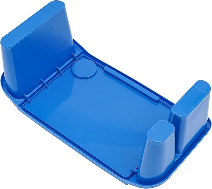 4 Pcs Kids Lap Desk Tray, Plastic Breakfast Laptop Trays, Portable Lap Bed Table with Side Pockets (20" x 10" x 7")