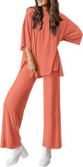 PRETTYGARDEN Two Piece Sets for Women Summer Fashion Lounge Matching Set 2026 Spring Travel Vacation Airport Outfits Clothing