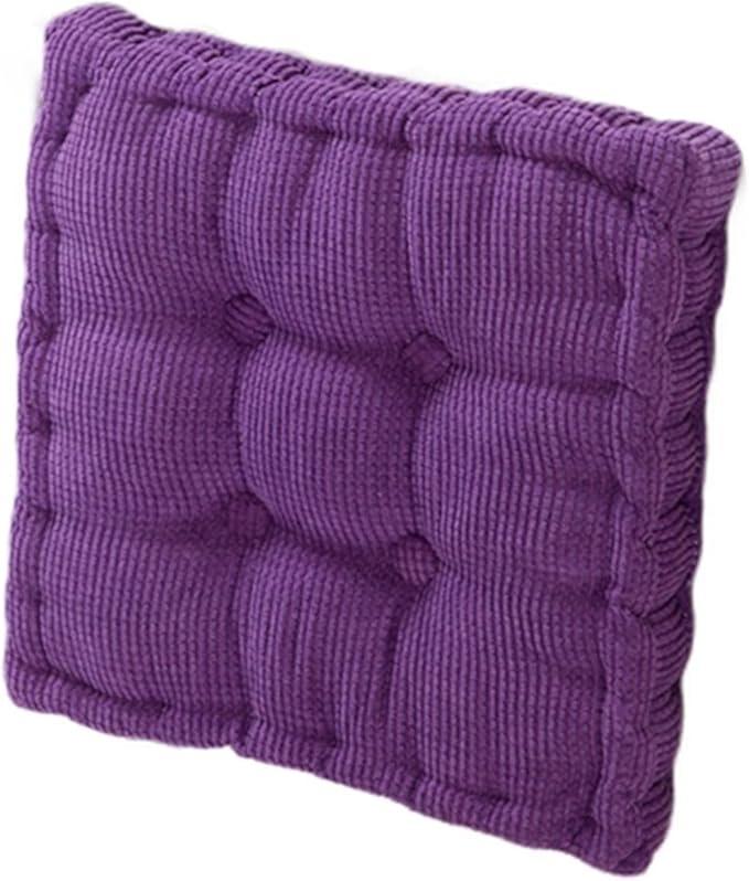 15"x15" Square Comfortable Seat Cushions Home Pillow Indoor Corduroy Chair Pads Office Soft Cushion