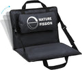 Stadium Seat with Back and Lumbar Support and Padded Cushion Foldable and Portable Perfect for Bleacher Chair in Sports Events and Camping Lawn Use